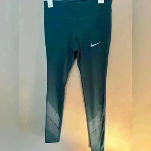 Blue Nike Athletic Leggings Size Medium